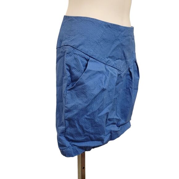 2/$20 American Apparel Blue Casual Skirt Dress Size: 0 - Picture 2 of 7